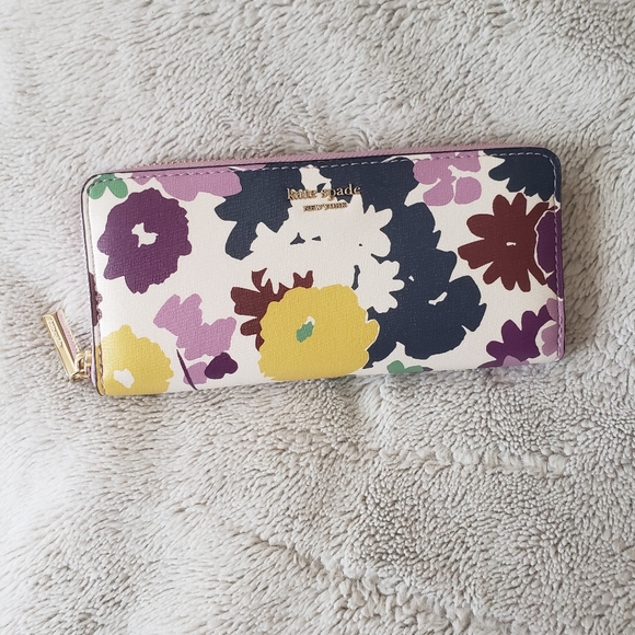 kate spade Handbags - Kate Spade long zip wallet